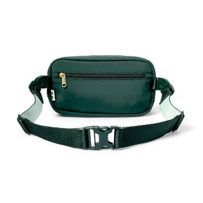 Dog Walker Belt Bag/Crossbody Bag - Green - The Cuddle Collab
