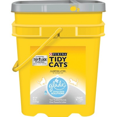 Purina Tidy Cats with Glade Tough Odor Solutions Multiple Cats Clumping Litter - 35lbs (LOCAL PICKUP ONLY)
