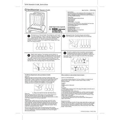 Smithsonian Newtons Cradle Value Kit