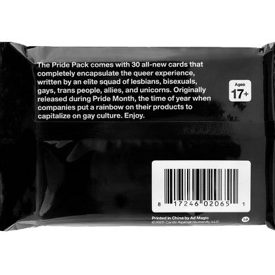Cards Against Humanity: Pride Pack * Mini Expansion for the Game