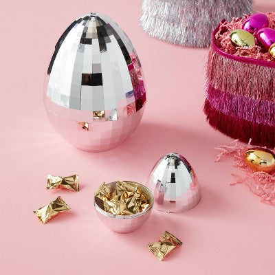 Disco Fillable Easter Plastic Egg Medium - Spritz