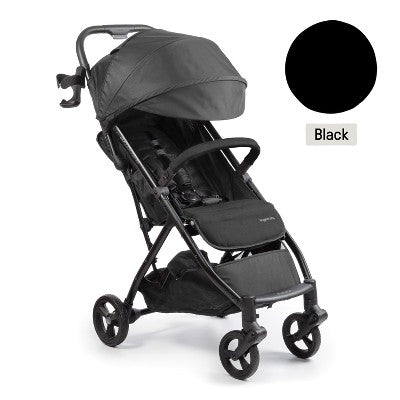 Ingenuity 3Dquickclose CS+ Compact Fold Stroller - Black: Metal Frame, 5-Point Harness, EVA Tires, Single Configuration (LOCAL PICKUP ONLY)