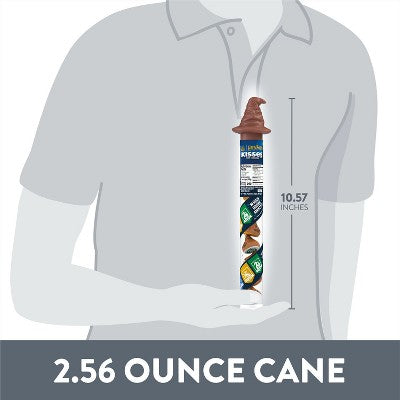 HERSHEY'S Kisses Milk Chocolate Harry Potter Halloween Candy Cane - 2.08oz