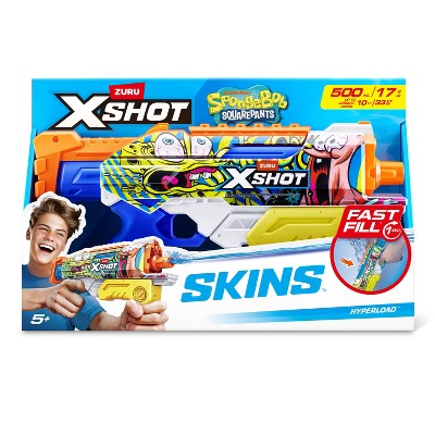 XSHOT Water Skins Fast Fill Hyperload Water Blaster - Sponge Bob