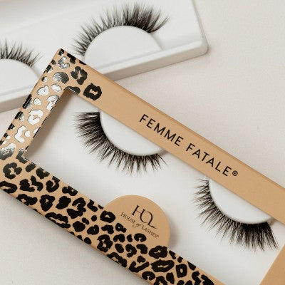 House of Lashes Femme Fatale Full Volume 100% Cruelty-Free Faux Silk Fibers False Eyelashes - 1pr