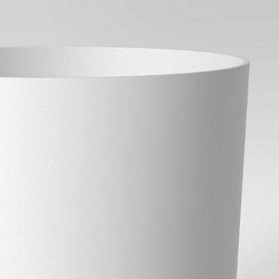 Recycled Resin Indoor Outdoor Planter Pot White 6"x6"x6" - Room Essentials