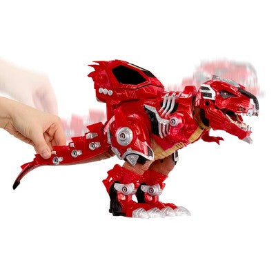 Armorsaurs Armor-Up Dinosaur Ajax Figure with 7 Removable Armor Pieces Tail-Triggered Chomp Pilot Pod Compatible
