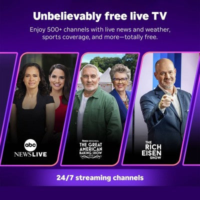 Roku Streaming Stick Plus 2025 4K and HDR Streaming Device