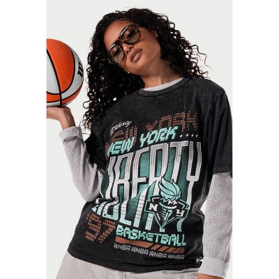 WNBA New York Liberty Unisex Band T-Shirt - S