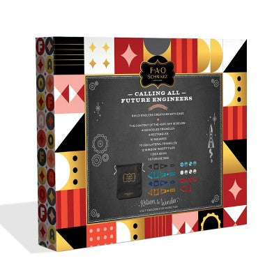 FAO Schwarz Magnetic Tile Set Primay 40pc
