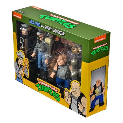 Teenage Mutant Ninja Turtles - Cartoon Tall Thug & Short Gangster 7" Action Figures 2pk