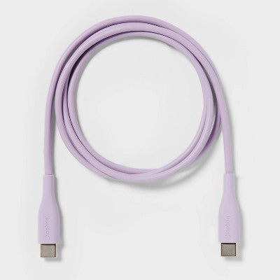 3' USB-C to USB-C Cable - heyday Pastel Lavender