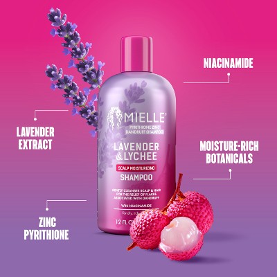 Mielle Organics Scalp Soothing Shampoo - Lavender & Lychee - 12 fl oz