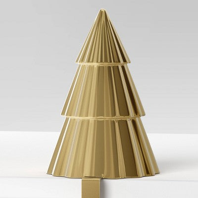 Metal Tree Christmas Stocking Holder Gold - Wondershop