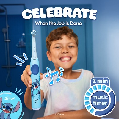 Oral-B iO Kids Limited Rechargeable Electric Powered Toothbrush - Stitch