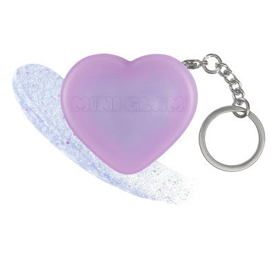 Mini Glam Cosmetics - Heart Glitter Balm Purple