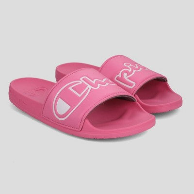 Champion Women's IPO Squish Slide Sandals - Pink 8