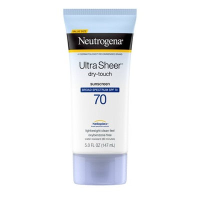 Neutrogena Ultra Sheer Sunscreen Lotion - SPF 70 - 5 fl oz