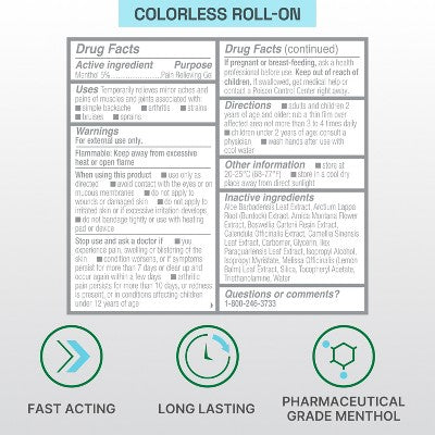 Biofreeze Professional Joint and Muscle Pain Reliever Roll-On - 3 fl oz