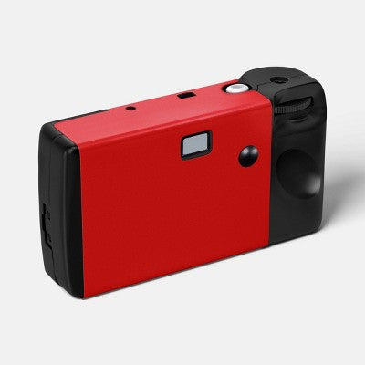 Game Day Disposable Camera - heyday Traditional Red: Built-In Flash, Fixed Focus