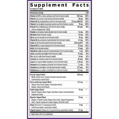 New Chapter Every Man's One Daily 40+ Multivitamin for Energy, Heart, Prostate + Immune Support Tablets - 30ct