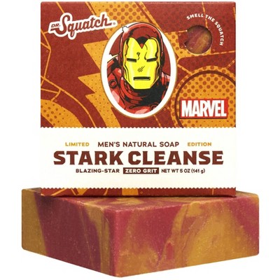 DR. SQUATCH Men's All Natural Bar Soap - Stark Cleanse - 5oz