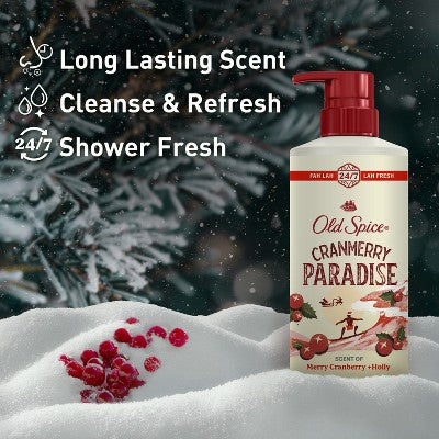 Old Spice Body Wash - Cranmerry Paradise - 16 fl oz