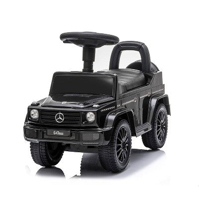 Best Ride On Cars Realistic Children's Mercedes G-Wagon Push Car & Walker, Black (LOCAL PICKUP ONLY)