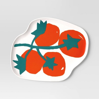 12.25" Melamine Figural Tomatoes Serving Platter - Room Essentials
