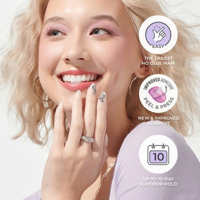 KISS Products imPRESS Fake Nails - Shining - 33ct