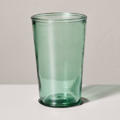 16oz Recycled Glass Tumbler Green - Hearth & Hand with Magnolia