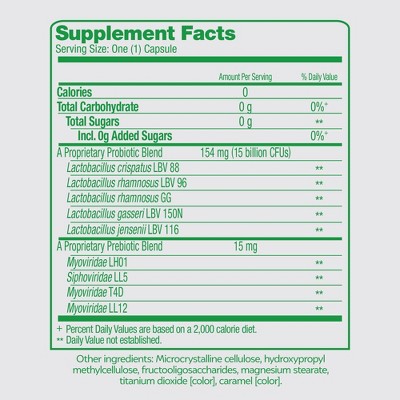 Culturelle Women's 4-in-1 Protection for Vaginal, Digestive and Immune Health Capsules - 50ct