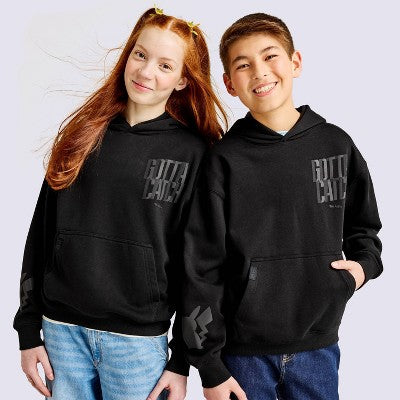 Youth Hoodie Pullover Sweatshirt Black - Pokemon x Target XS