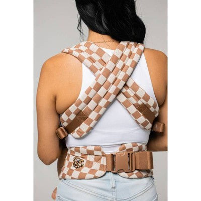 Mabe The Monarch Soft Baby Carrier - 2 Months & Up - Mocha Check