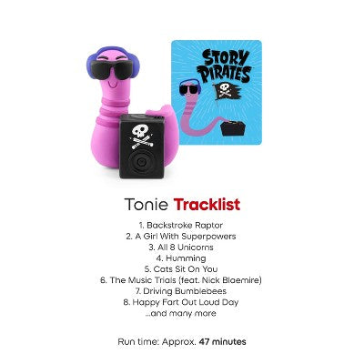 tonies Story Pirates Tonie Figurine: Language Skills & Creative Thinking Electronic Storybook *ADD 3 TO YOUR CART & 1 IS FREE!*