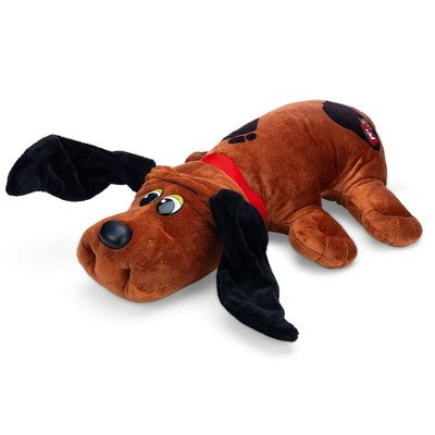 Pound Puppies Classic Plush Reddish Brown with Black Spots