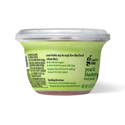 Pear Blueberry Baby Food - 4oz - Good & Gather