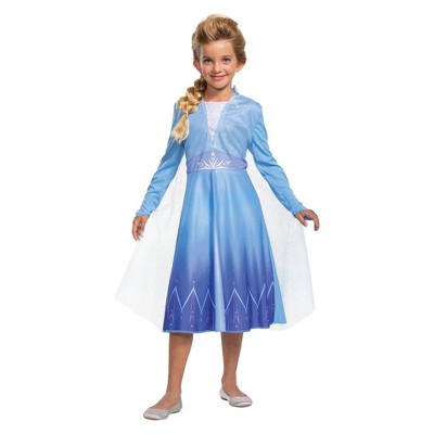 Disney Frozen 2 Elsa Kids' Halloween Costume Dress XS (3T-4T): Toddler Fairytale Polyester Apparel