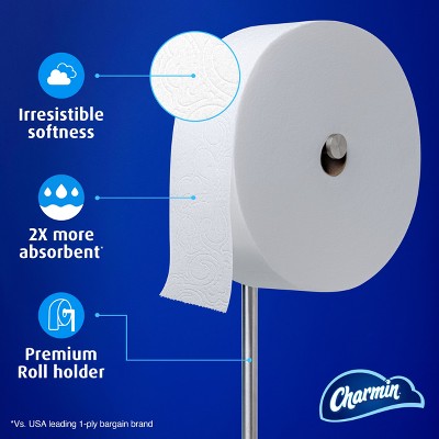 Charmin Toilet Paper Ultra Soft Forever Roll Starter Kit - 2 Rolls - 1700 Sheet