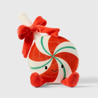 9" Peppermint Lollipop Plush - Gigglescape