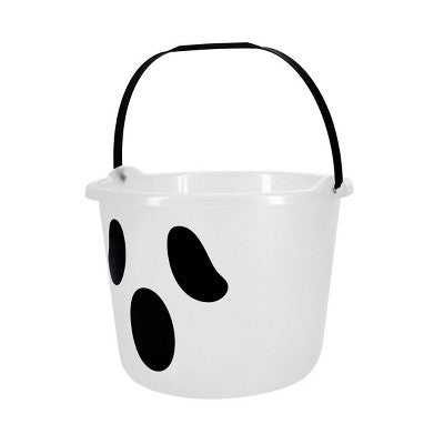 Halloween Bucket Ghost Face - Bullseye's Playground