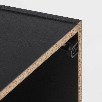 11" 8-Cube Book Shelf Black - Brightroom (LOCAL PICKUP ONLY)