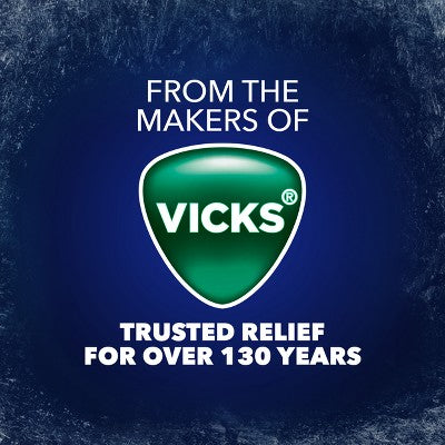 Vicks VapoCOOL Severe Cough Drops - Honey Lemon Chill - 45ct