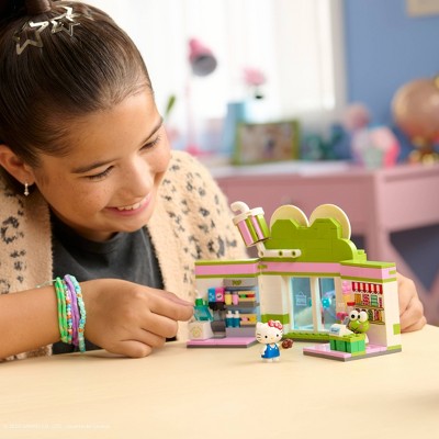 Hello Kitty and Friends Keroppi Mart Building Set with Hello Kitty and Keroppi Minifigures