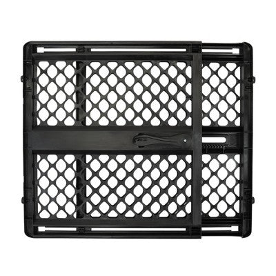 Toddleroo by North States 2-in-1 Supergate Secure Plastic Gate - Black (LOCAL PICKUP ONLY)