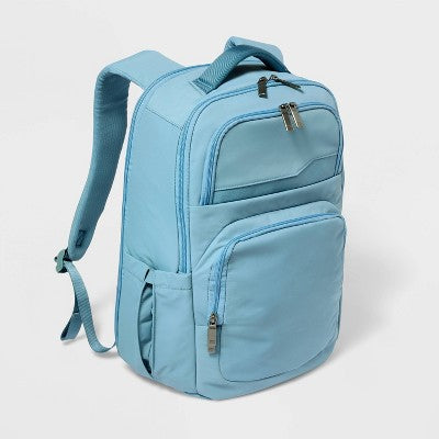 Signature Day Trip Backpack - Open Story Blue: Recycled Nylon, Water-Resistant
