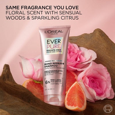 L'Oreal Paris EverPure Bonding Conditioner - 23oz: Paraben-Free, Sulfate-Free, Vegan, Floral Scent