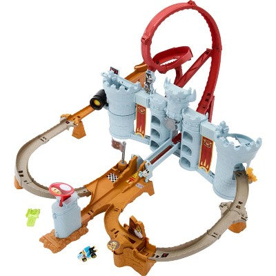 Hot Wheels Mario Kart Bowser's Castle Track Set with 1:64 Scale (LOCAL PICKUP ONLY)
