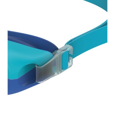 Speedo Junior Glide Printed Kids' Swim Google - Laser Aqua/Electric Blue/Gray