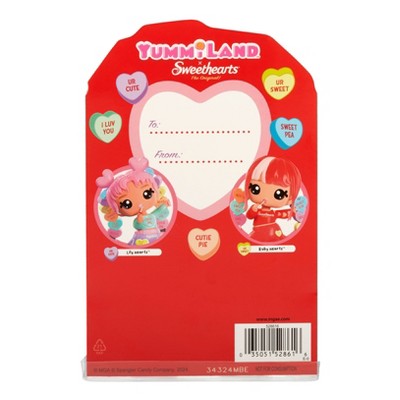 YummiLand 4'' Lily Hearts Lip Gloss Doll